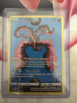 Pokemon TCG Galarian Moltres SWSH284 Black Star Promo Crown Zenith - Image 1