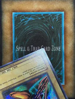 Yugioh Left Leg Of The Forbidden One UBP1-EN002 Secret Rare LP - Image 3