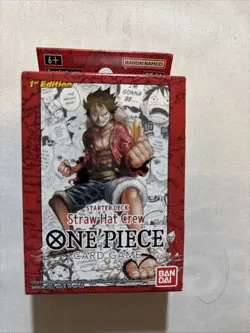 Super Pre Release Deck One Piece Straw Hat Crew ST01 Bandai Luffy Zoro Nami 811039038243 - Image 2