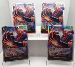 Monkey D. Garp Playset - OP11-095 x4 - A Fist of Divine Speed - One Piece TCG - Image 1