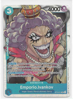 ONE PIECE CARD GAME EMPORIO.IVANKOV ST12-010 SR STARTER DECK (ENGLISH) - Image 1