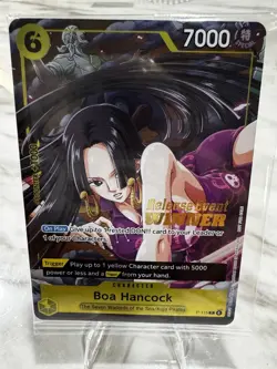Bandai One Piece Boa Hancock Release Event Winner P-115 Special 7000 Power - Image 1