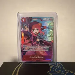 One Piece TCG Jewelry Bonney EB04-002 Alternate Art English - Image 1