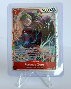 Bandai One Piece SR Foil Roronoa Zoro Gin Sabo EB04-007 OP15-007 OP15-046 - Image 3