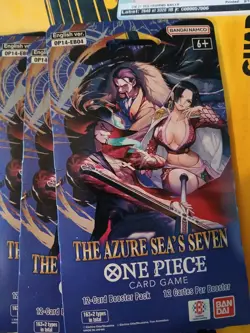 ONE PIECE LOT Heroines EB-03 x10 and Op-14 X 10 Sleeved Booster Packs - Image 3