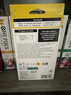 One Piece Starter Deck ST 29 Egghead Mat and Deck Only NO PACK - Image 3