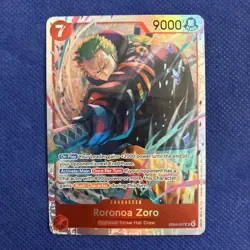 One Piece Roronoa Zoro EB04-007 SR ENGLISH OP15 - Mint - Image 1
