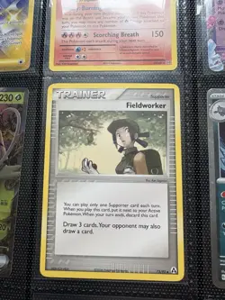 Fieldworker 73/92 Normal EX Legend Maker Pokemon TCG Uncommon - Image 1
