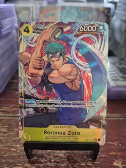 Bandai Roronoa Zoro OP15-113 Alternate Art Foil One Piece - Image 1