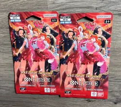 ONE PIECE Heroines EB-03 Sleeved Booster Pack English LOT OF 2 New/Sealed - Image 1