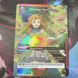 Union Arena Holo 2 Card Lot Mimosa Vermillion Noelle Silva Trigger BC - Image 2