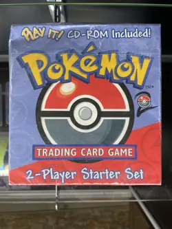 Pokemon 2-Player Starter Set w/CD-rom from Wizards of the Coast Factory Sealed - Image 1