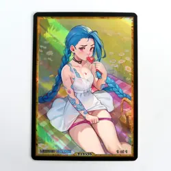JINX Waifu Anime Card LIMITED 1/1 Custom TCG Holo Goddess Story ACG T14596 - Image 1