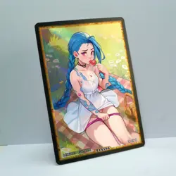 JINX Waifu Anime Card LIMITED 1/1 Custom TCG Holo Goddess Story ACG T14596 - Image 2