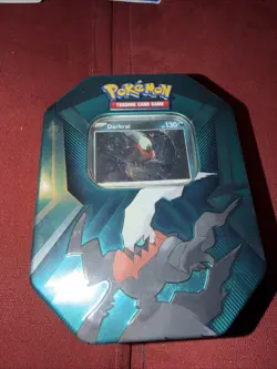 Darkrai 2024 Pokemon TCG Tin Brand New Sealed w/ 3 foil cards, 3 booster packs - Image 1