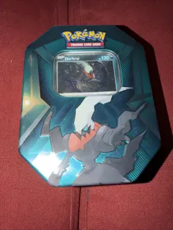 Darkrai 2024 Pokemon TCG Tin Brand New Sealed w/ 3 foil cards, 3 booster packs - Image 2
