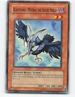 Blackwing - Mistral the Silver Shield #ANPR-EN004 Yugioh Card - Image 1