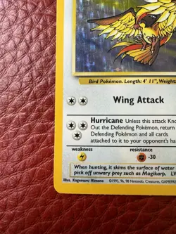 Pidgeot 8/64 Holo Jungle Set WOTC 1999 Pokemon Card LP Vintage Rare - Image 5