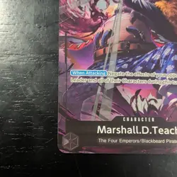 Marshall.D.Teach P-100 Event Pack Vol.8 One Piece Card Game English Promotion NM - Image 5
