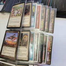 7 Pages of Pre-Modern Cards Collection in Binder. And 1,000+ Random Magic Cards - Image 5