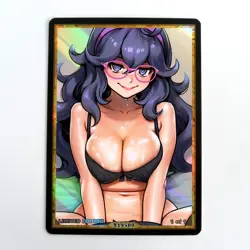 HEX MANIAC Waifu Anime Card LIMITED 1/1 Custom TCG Holo T14580 - Image 1