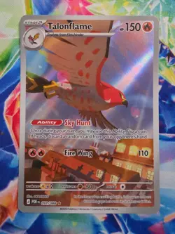Talonflame 91/88 Illustration Rare Holo Card - Pokemon Perfect Order Near Mint - Image 1