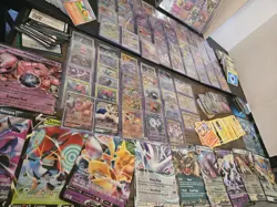 Huge Pokemon Card Lot Vintage Modern EX GX V Full Art Trainer Binder 1st Ed Bulk - Image 5