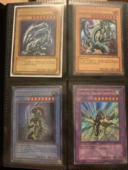 Vintage Yu-Gi-Oh! 160 Binder Card Collection - Binder Included 600682787291 - Image 1
