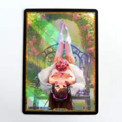 D.VA Waifu Anime Card LIMITED 1/1 Custom TCG Holo Goddess Story ACG T14569 - Image 1