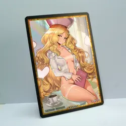 CAITLIN Waifu Anime Card LIMITED 1/1 Custom TCG Holo Goddess Story ACG T14561 - Image 2