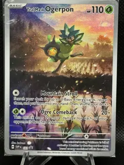 Teal Mask Ogerpon 123 SV: Scarlet & Violet Promo Cards Promo Holo NM - Image 1