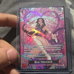 One Piece CCG Boa Hancock OP12-014 SP Character Card Holo 3000 Power - Image 1