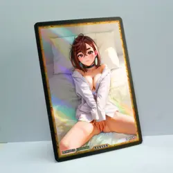 AYASE MOMO Waifu Anime Card LIMITED 1/1 Custom TCG Holo T14559 - Image 2