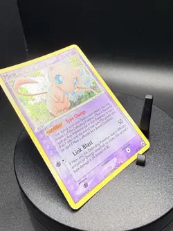 Mew 10/92 Pokemon Legend Maker Holo Clean Front Nice PC Card Holo Bleed!!!!!! - Image 3