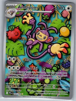 Ambipom 107/094 ME02: Phantasmal Flames - Pokemon Card - NM - Image 1