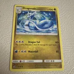 Dragonair 36/70 Dragon Majesty Sun and Moon & Pokemon TCG Set Card - Image 1