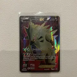 Tyranitar EX Full Art Holo Card 91/98 XY-Ancient Origins - Image 1