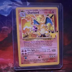 The Pokemon Company Charizard 004/102 Base Set Holo Rare 120 HP English Card - Image 1
