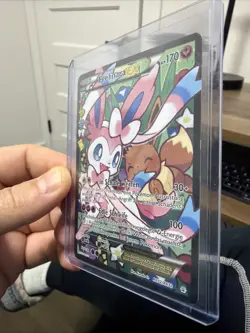 Sylveon EX RC32 – Misprint Pokemon Card – Authentic German - MP - Image 2