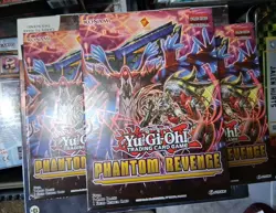 Yu Gi Oh Phantom Revenge Box Set, 4 Card Packs Plus Field Center Cards Game - Image 3