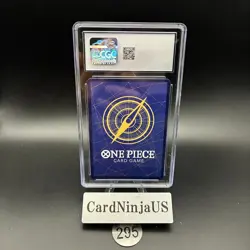 CGC 10 GEM MINT Monkey D. Luffy (Parallel) P-001 P 25th Edition - ONE PIECE Card - Image 2