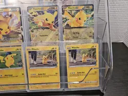 Pokemon Pikachu Card Lot 13 Cards V EX Full Art Promo Holo Rare Bulk NM - Image 4