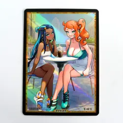 NESSA SONIA Waifu Anime Card LIMITED 1/1 Custom TCG Holo T14544 - Image 1