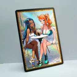 NESSA SONIA Waifu Anime Card LIMITED 1/1 Custom TCG Holo T14544 - Image 2