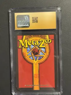 MetaZoo Holo Blank Filler Card Crytpid Nation CN1 2021 CGC 10 PRISTINE - Image 2
