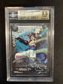 Dragon Ball Super - SS4 Gogeta, Peerless Fusion BT10-154 SCR Card BGS 9.5 - Image 1