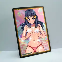 DAWN Waifu Anime Card LIMITED 1/1 Custom TCG Holo Goddess Story ACG T14538 - Image 2