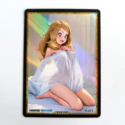 SERENA Waifu Anime Card LIMITED 1/1 Custom TCG Holo Goddess Story ACG T14536 - Image 1