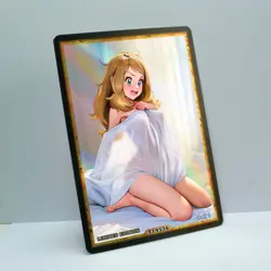 SERENA Waifu Anime Card LIMITED 1/1 Custom TCG Holo Goddess Story ACG T14536 - Image 2