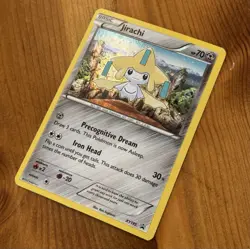 Jirachi XY195, VLP Holo, Galaxy Swirl, Black Star Promo, Pokemon Card XY 195 - Image 2